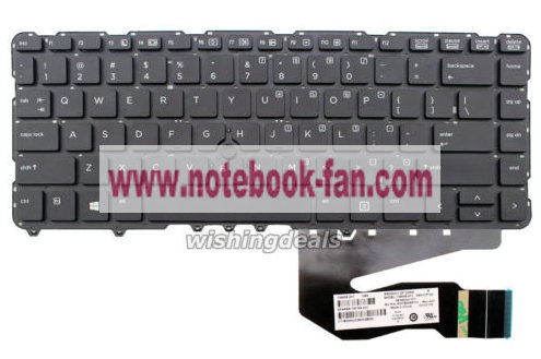NEW US HP ZBook 14 Mobile Workstation Keyboard without frame - Click Image to Close